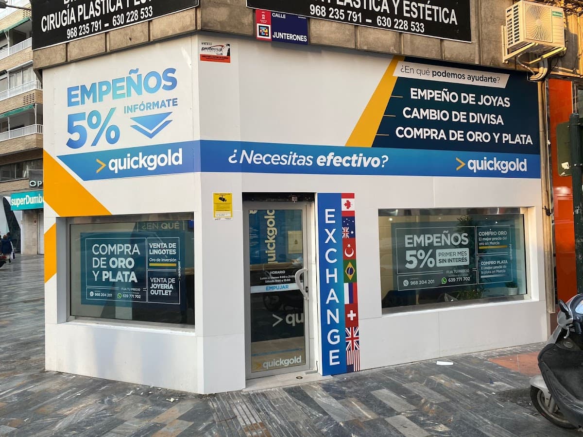 Inversión oro en Murcia — Quickgold Junterones