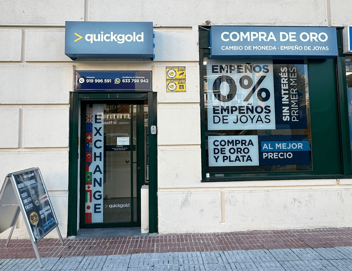 Inversión oro en Móstoles — Quickgold Móstoles