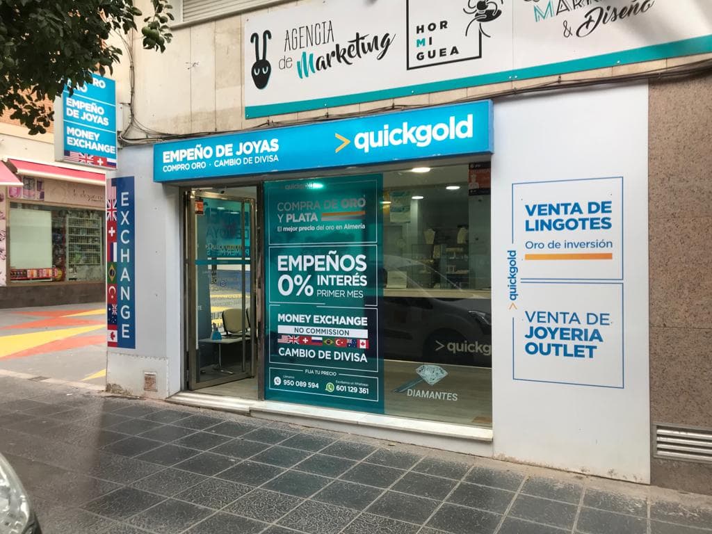 Inversión oro en Almería — Quickgold Almería