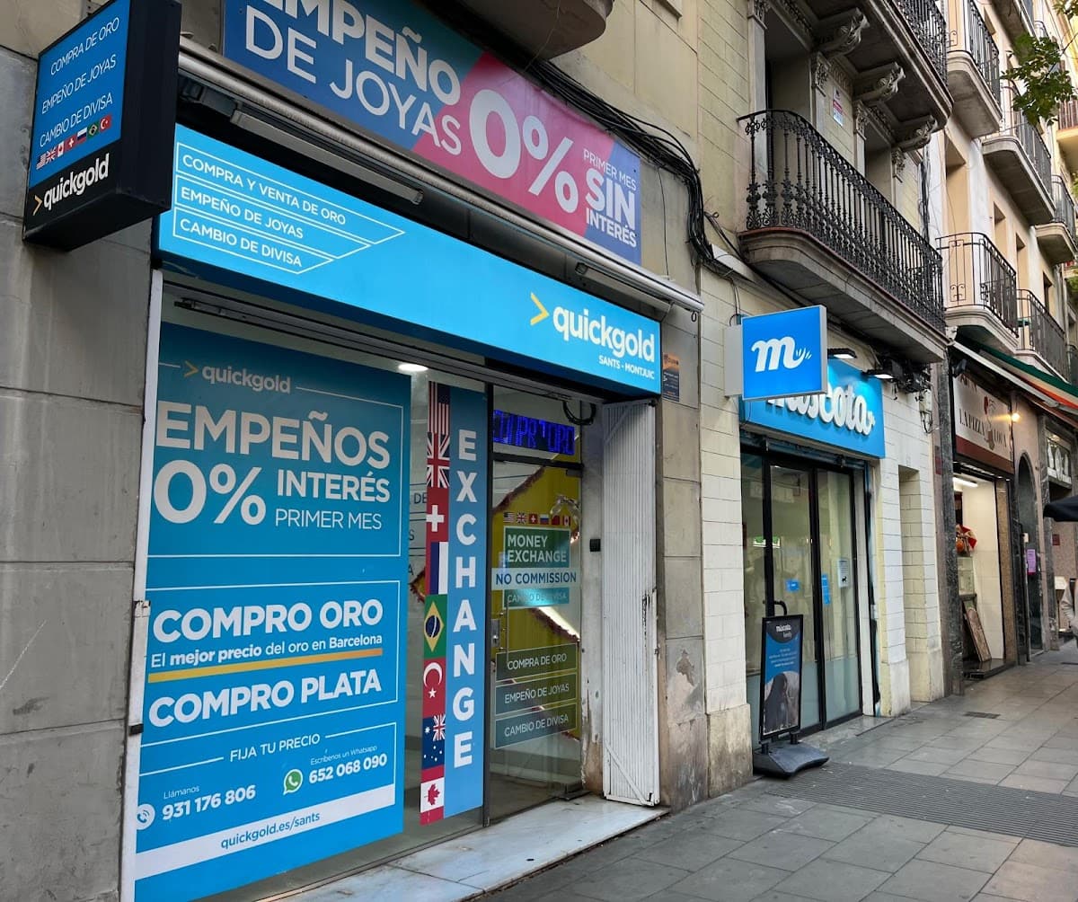 Inversión oro en Barcelona — Quickgold Hostafrancs