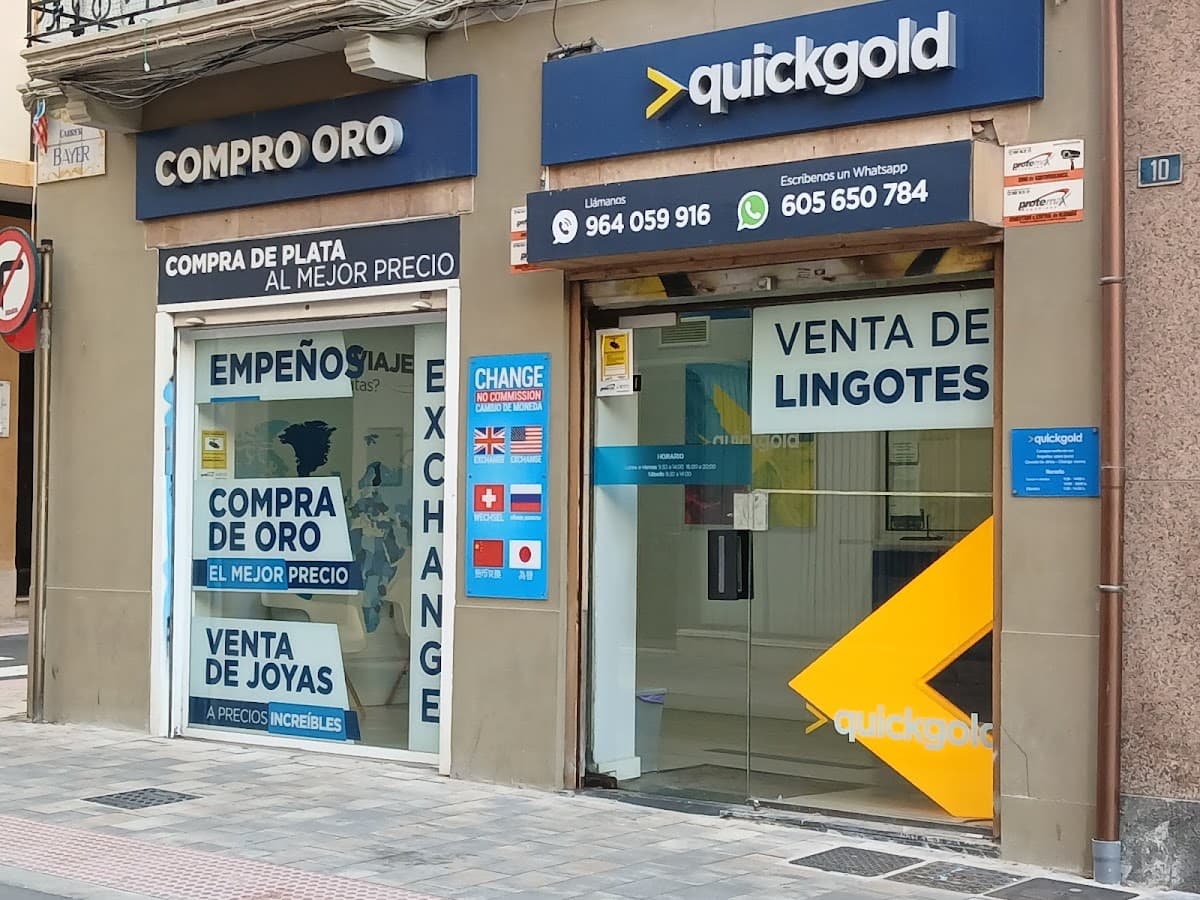 Inversión oro en Castellón — Quickgold Castellón