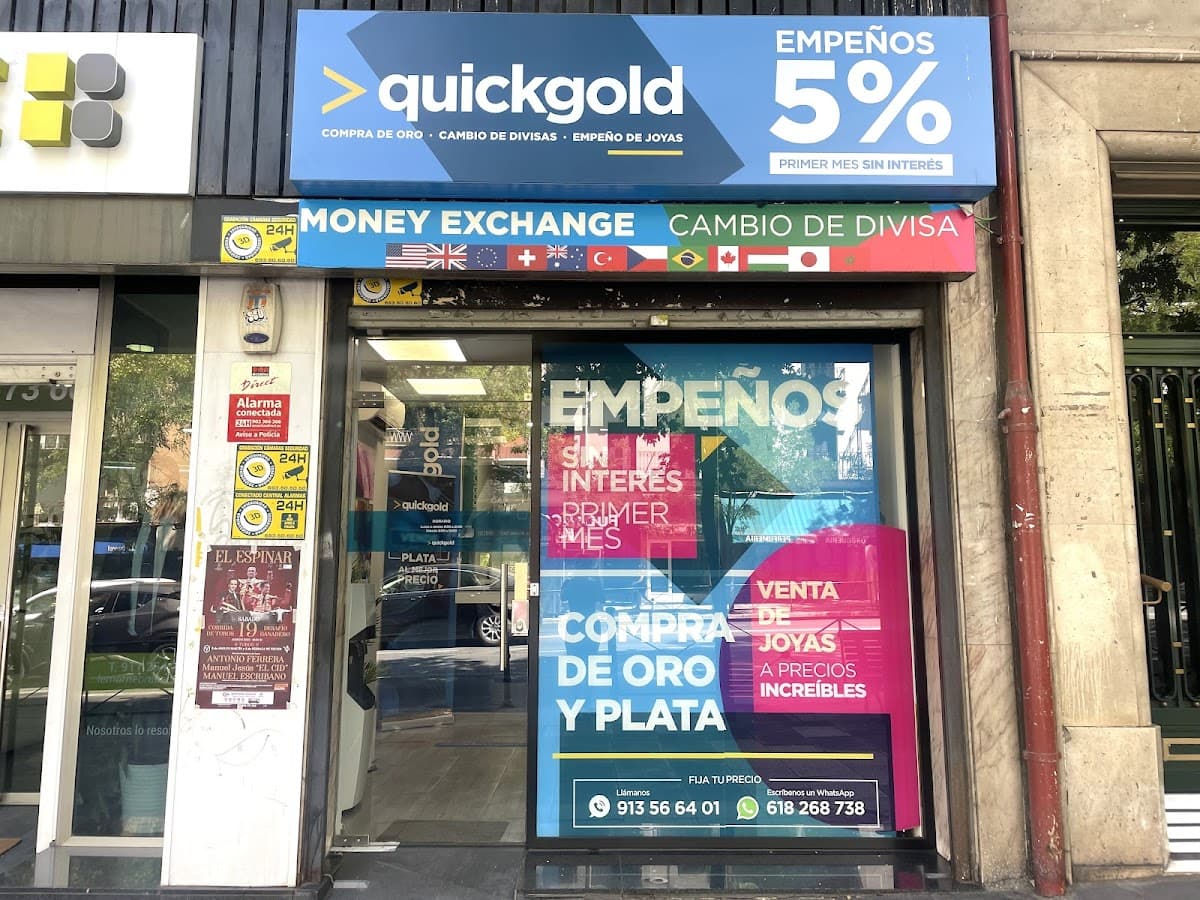 Inversión oro en Madrid — Quickgold Alcalá - Ventas