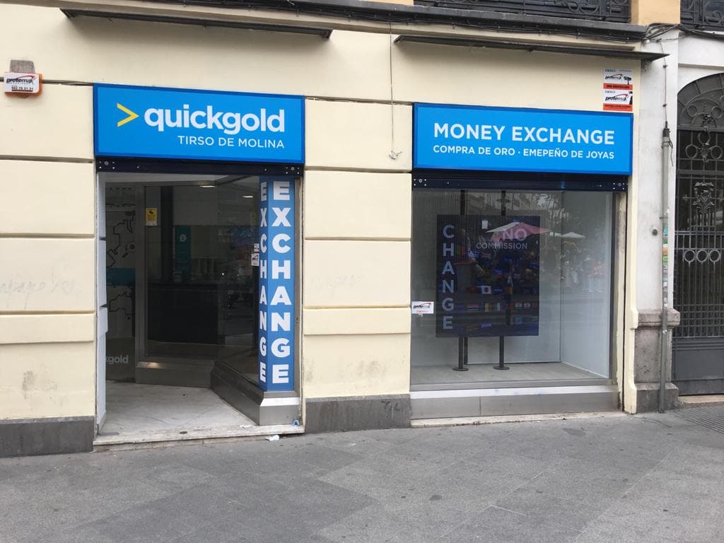 Inversión oro en Madrid — Quickgold Tirso de Molina