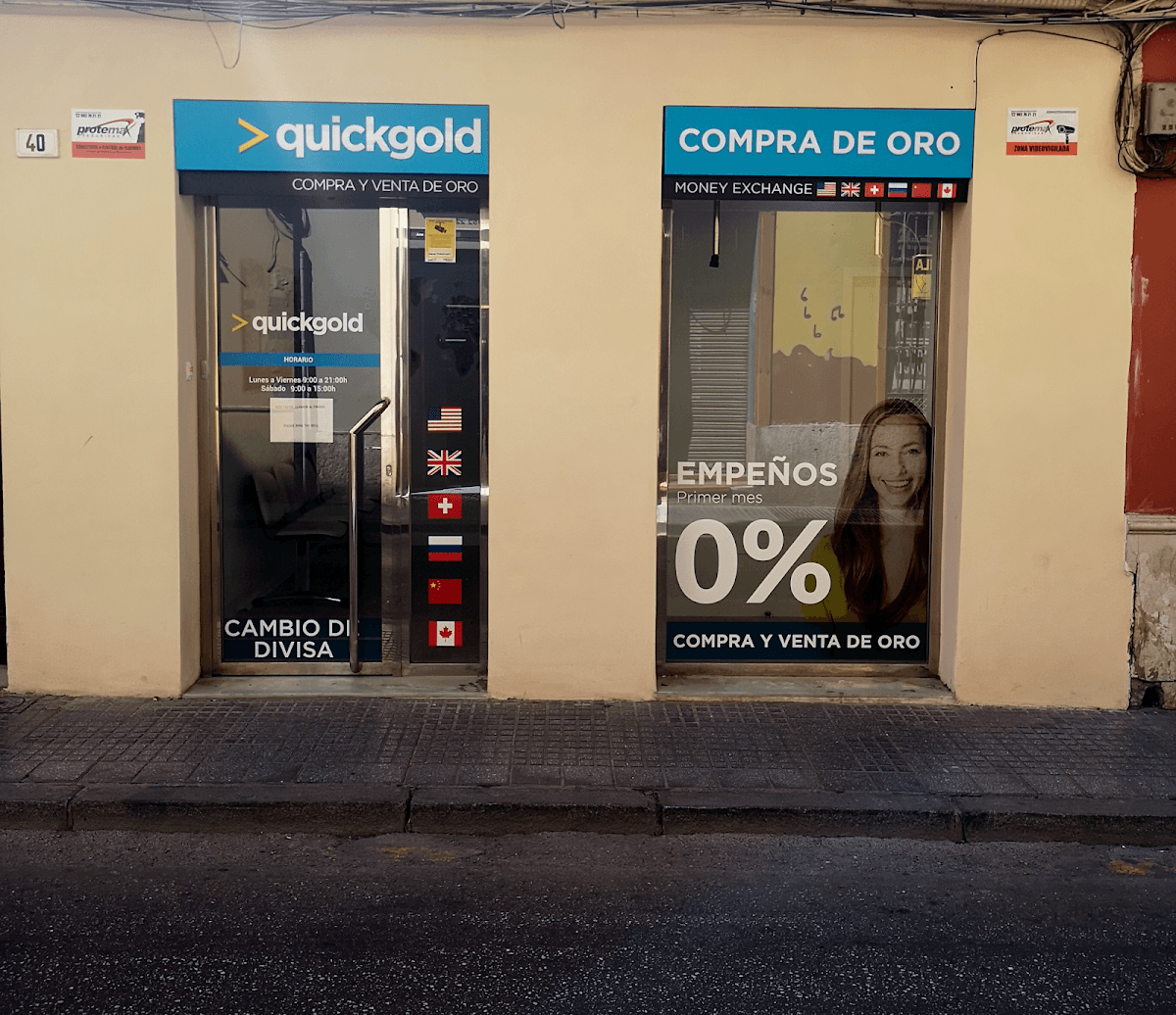 Inversión oro en Málaga — Quickgold Álamos