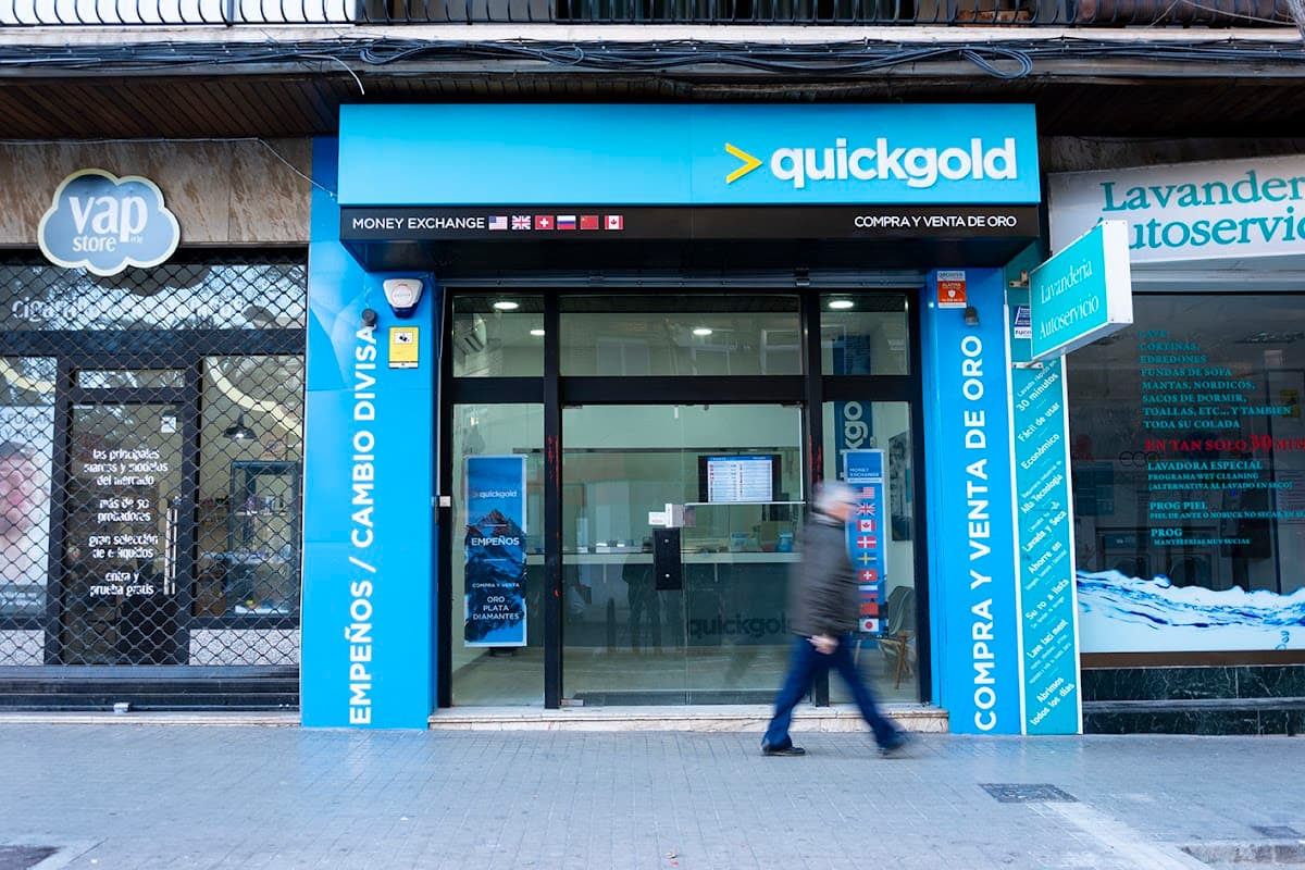Inversión oro en Valencia — Quickgold Av. Burjassot