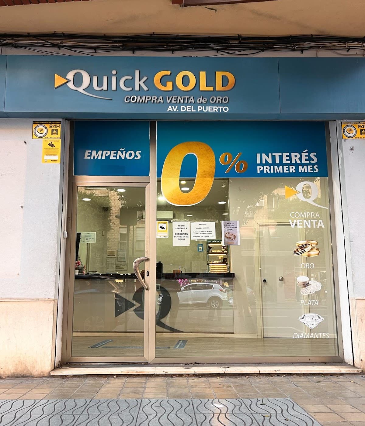 Inversión oro en Valencia — Quickgold Av. Puerto