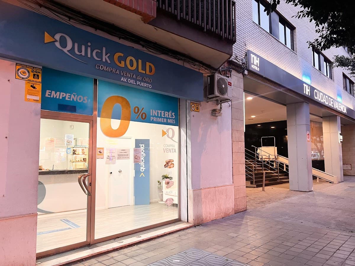 Inversión oro en Valencia — Quickgold Av. Puerto