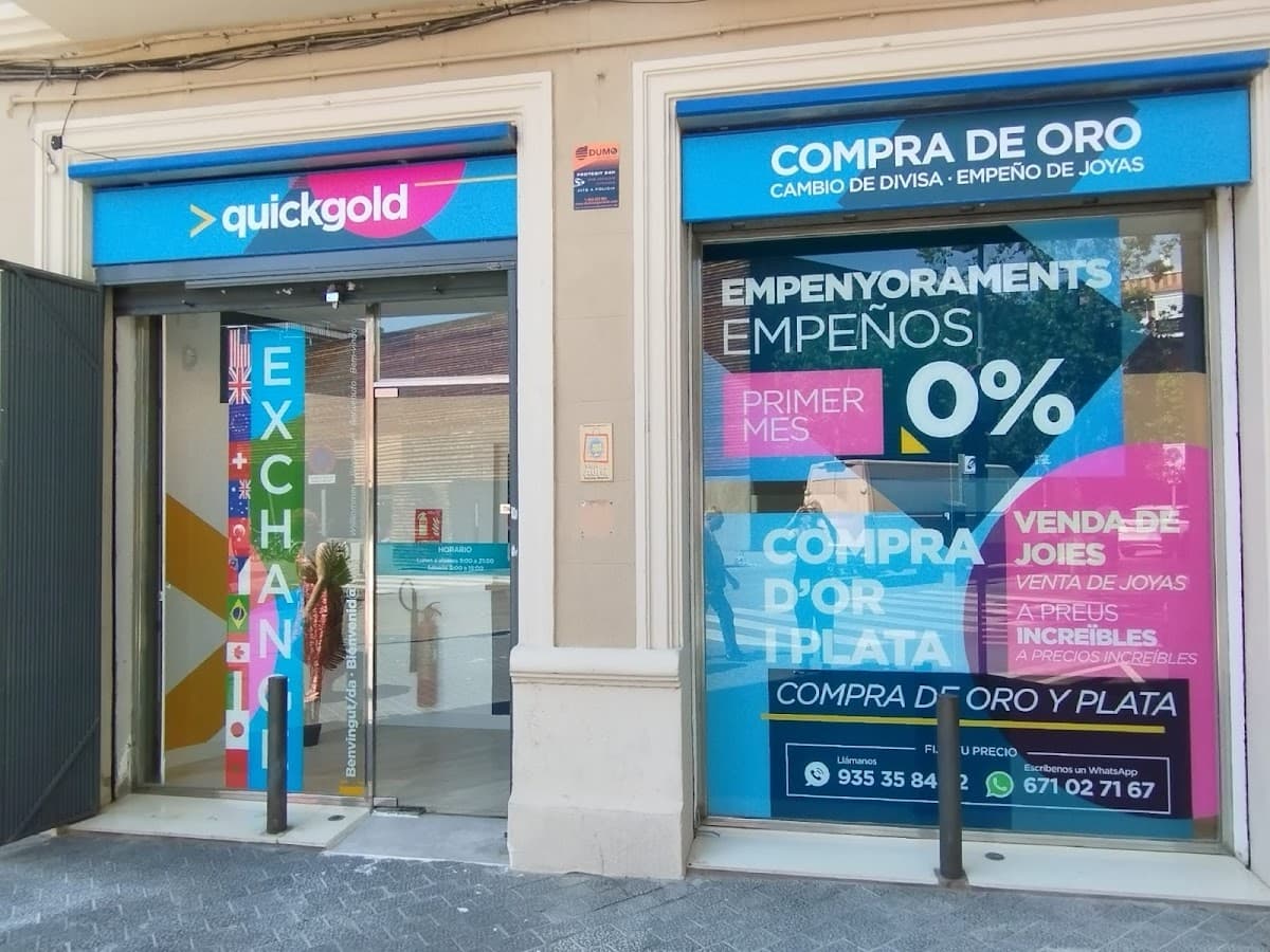 Inversión oro en Barcelona — Quickgold Sant Adrià