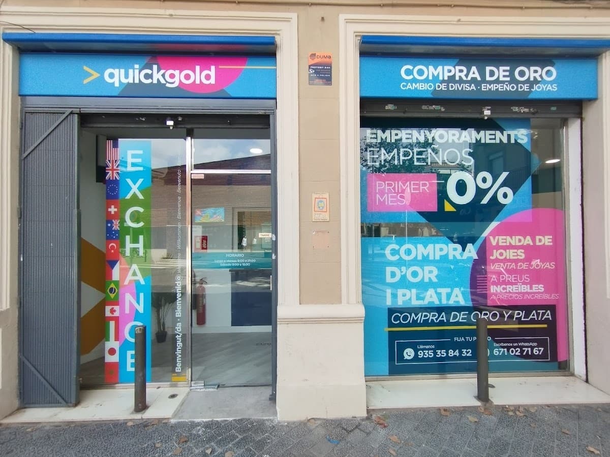 Inversión oro en Barcelona — Quickgold Sant Adrià