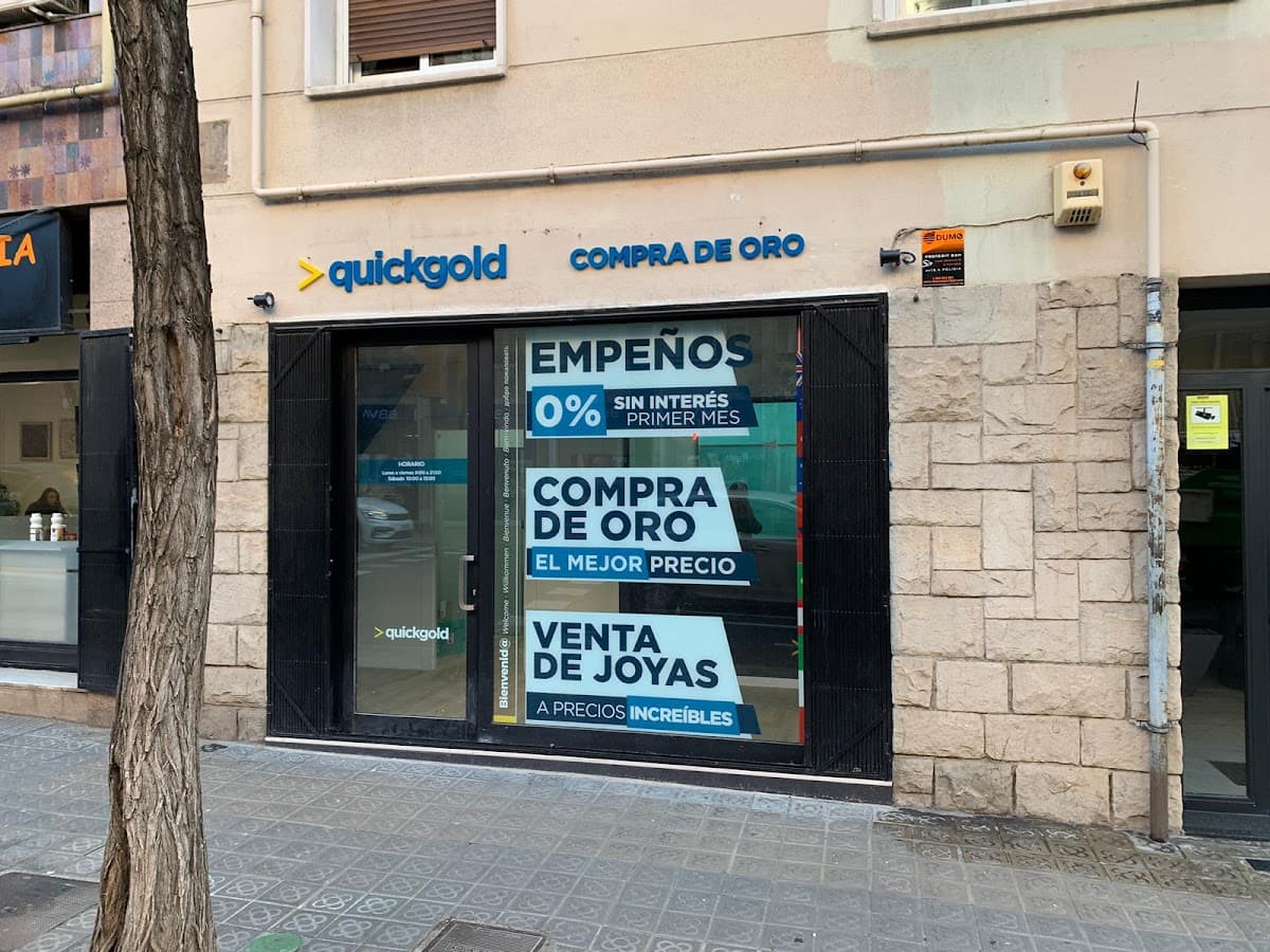 Inversión oro en Barcelona — Quickgold Virrei Amat