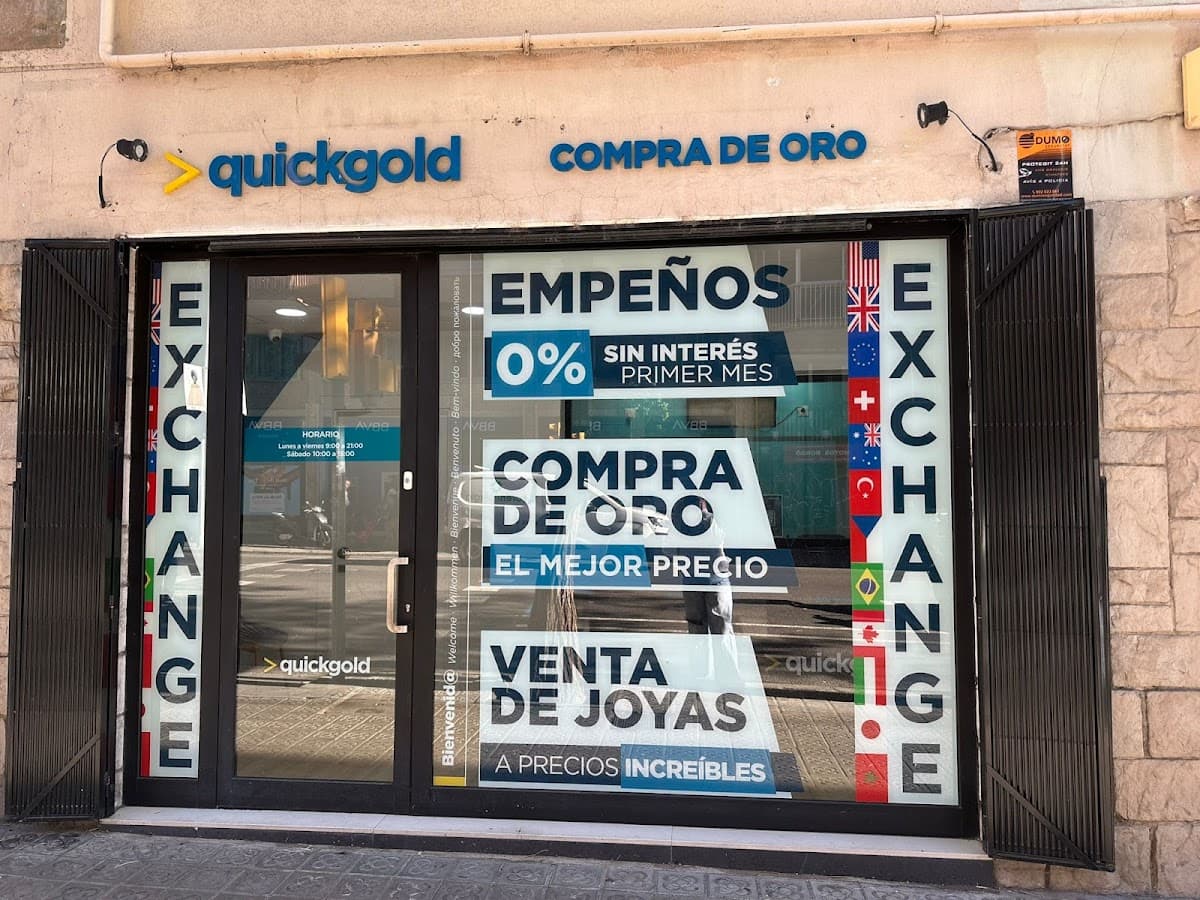 Inversión oro en Barcelona — Quickgold Virrei Amat