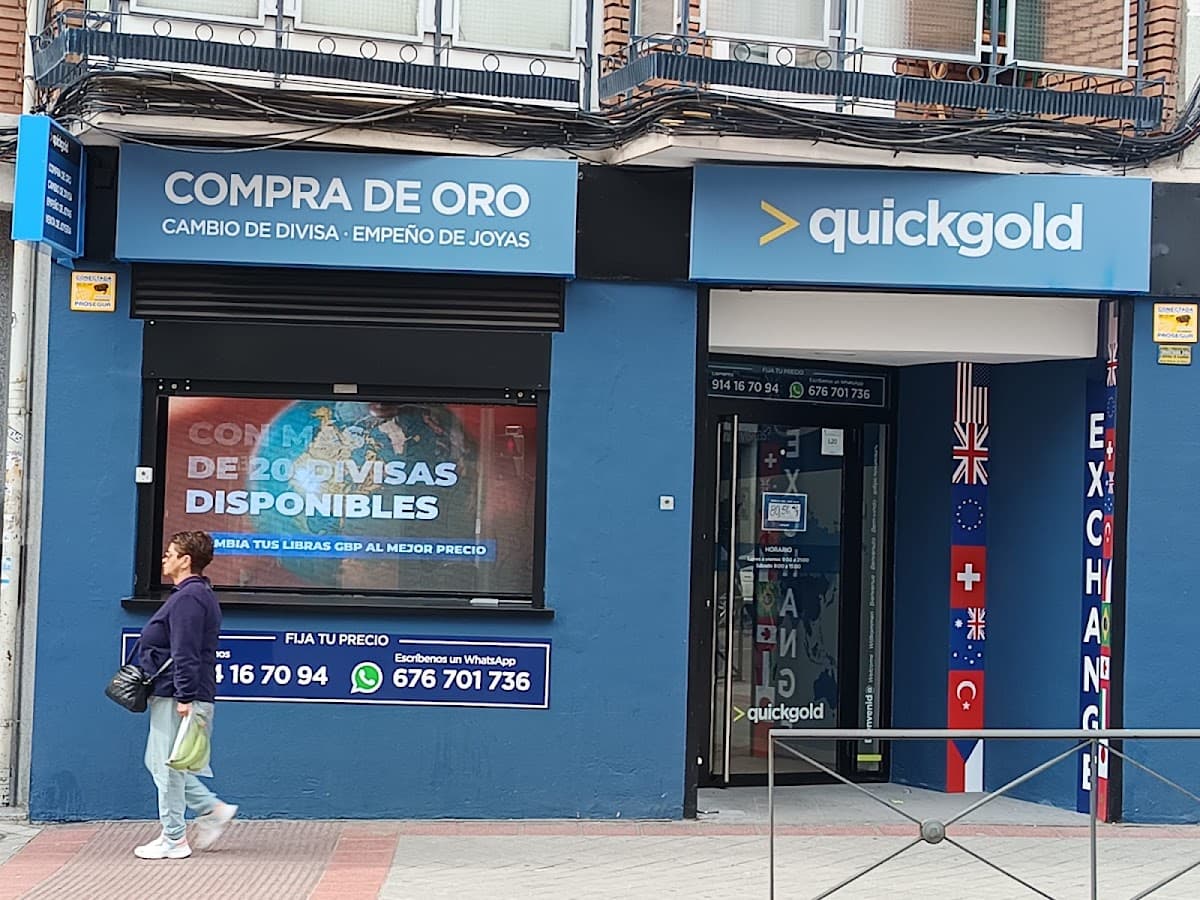 Inversión oro en Madrid — Quickgold Carabanchel