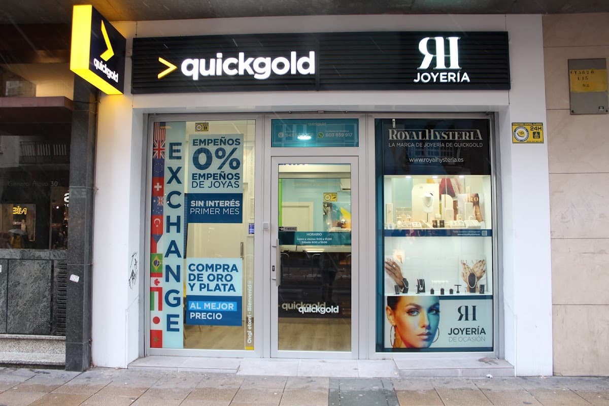 Inversión oro en Vitoria-Gasteiz — Quickgold Vitoria-Gasteiz
