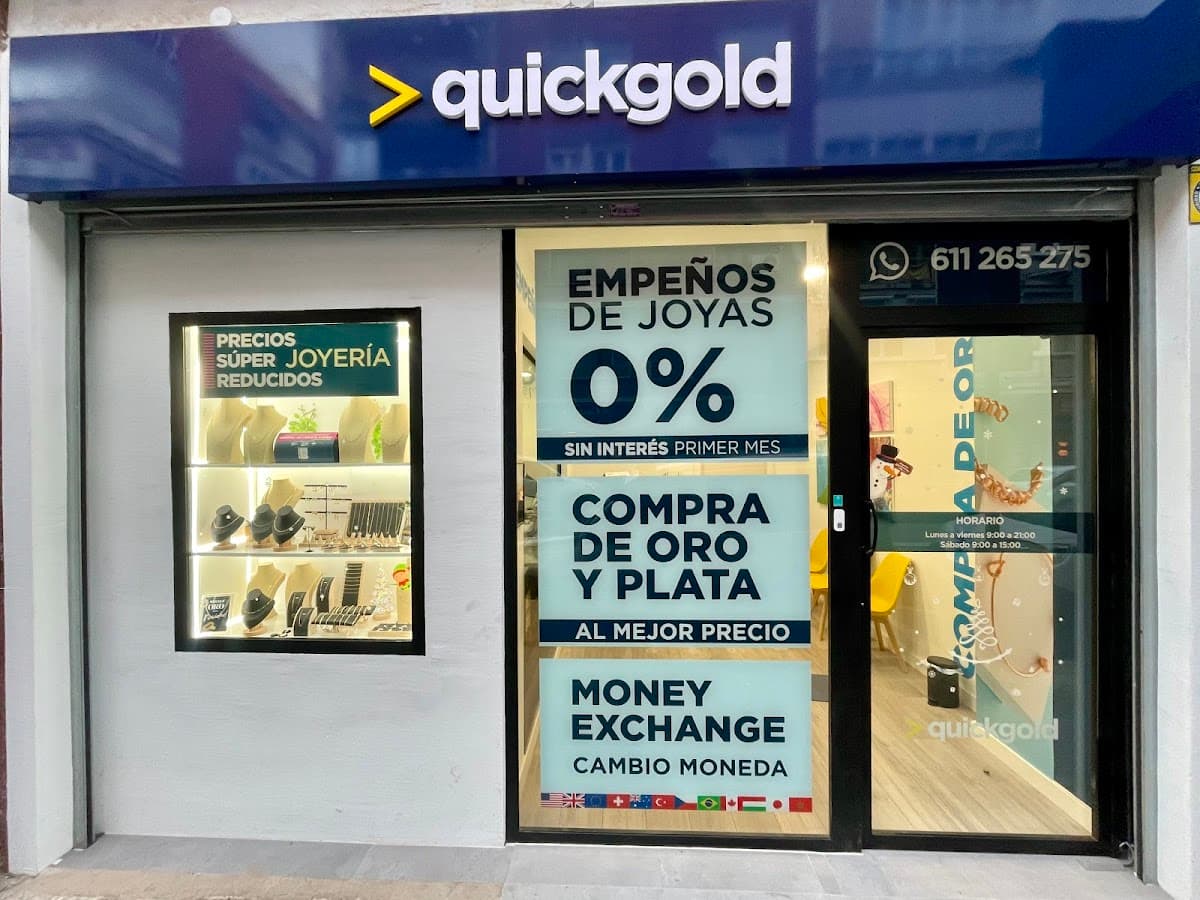 Inversión oro en Madrid — Quickgold Calle Cartagena