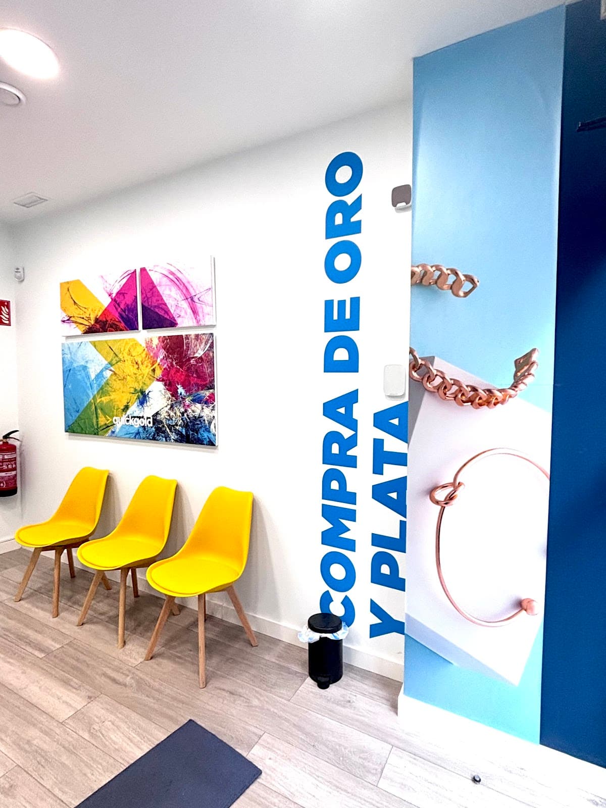 Inversión oro en Madrid — Quickgold Calle Cartagena