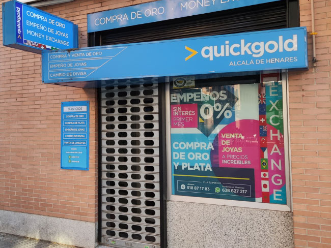 Quickgold Alcalá de Henares Empeño de joyas