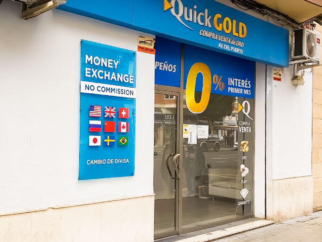 Quickgold Av. Puerto: Compro oro