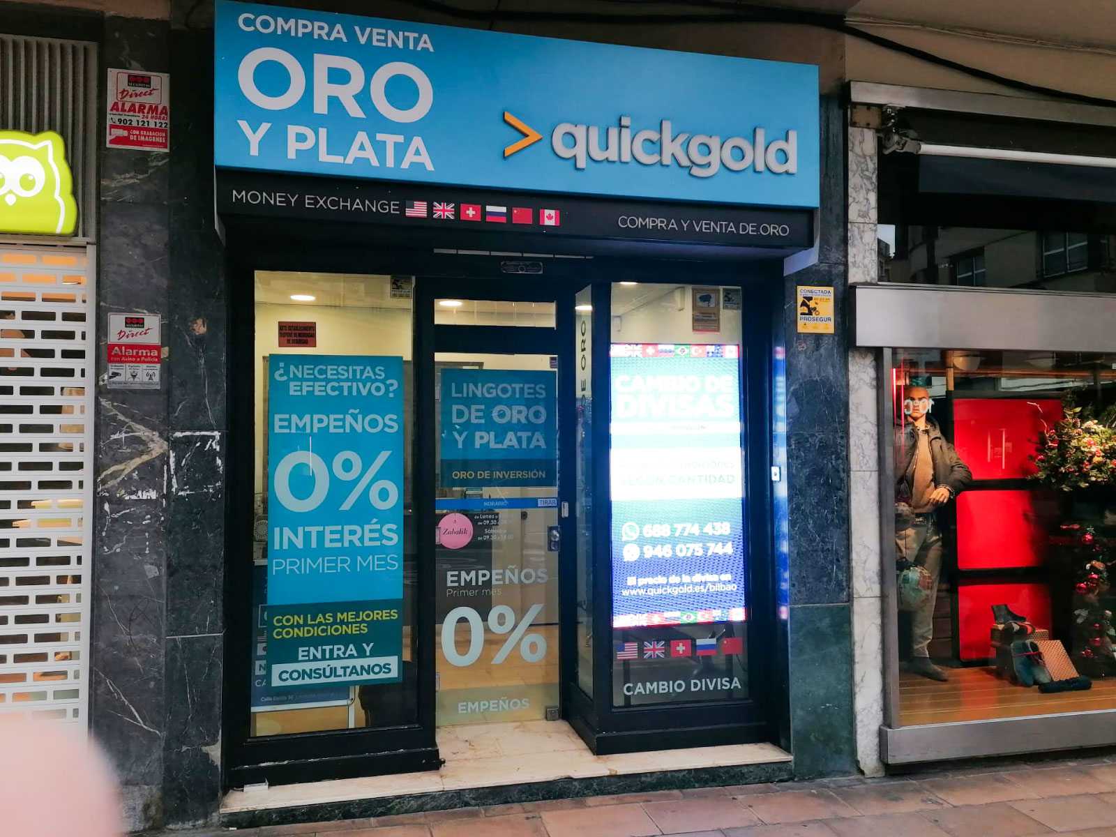 Quickgold Bilbao Casa de Cambio