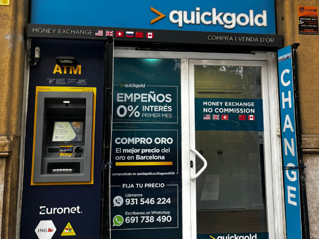 Quickgold Diagonal 335: Compro oro