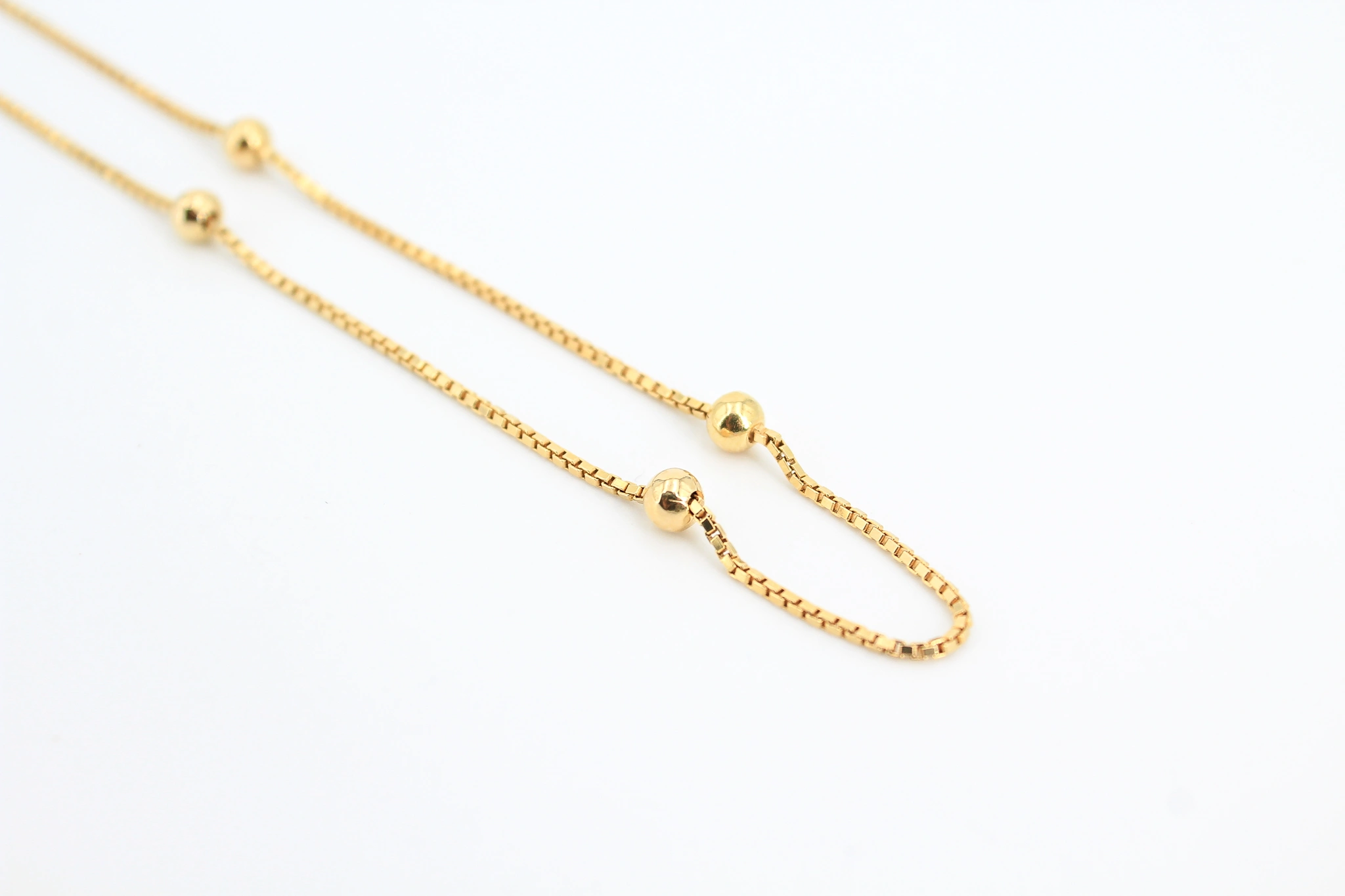 Collar Veneciano de Oro 18K con Esferas — vista alternativa