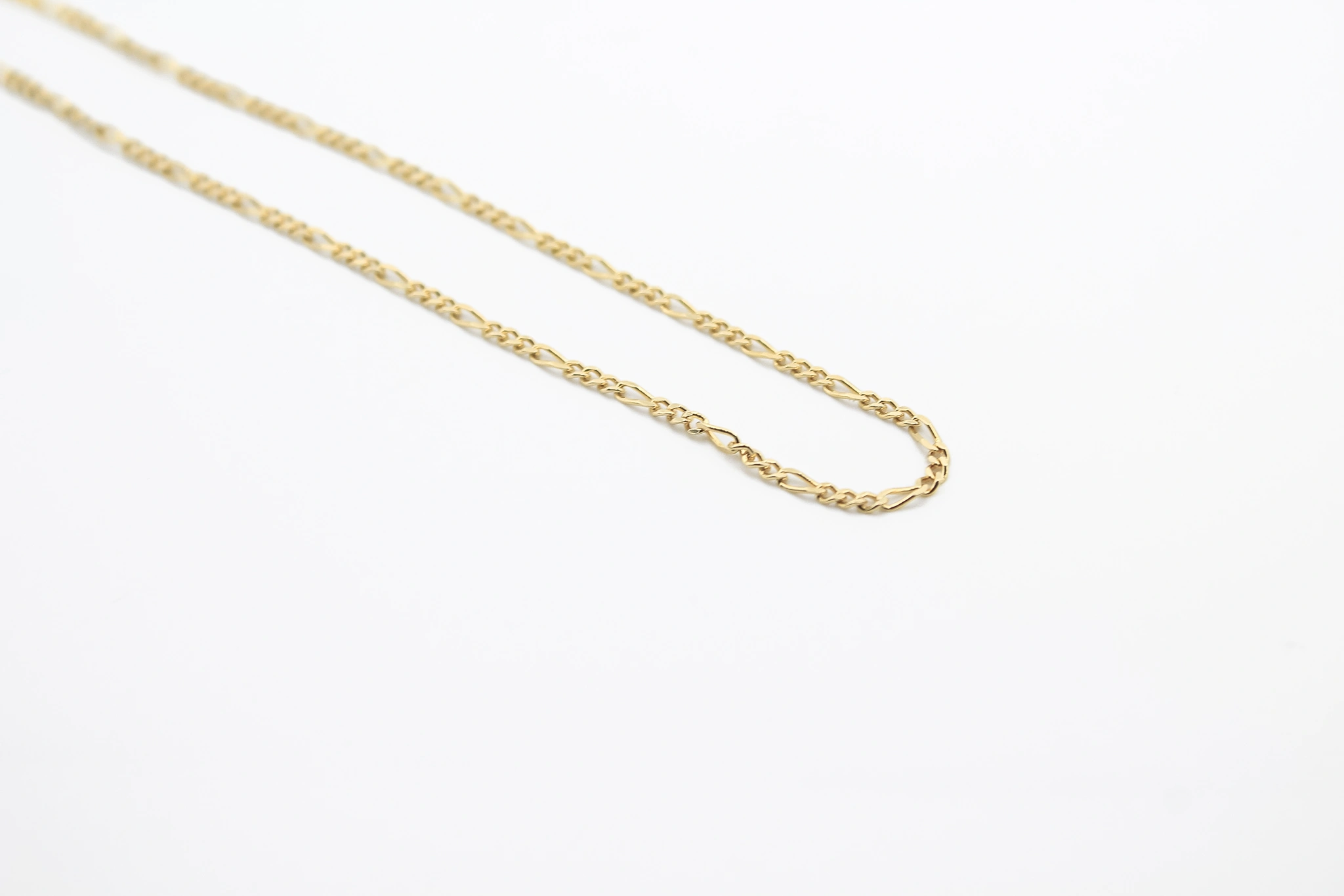 Cadena Fígaro de oro 18K — foto 2