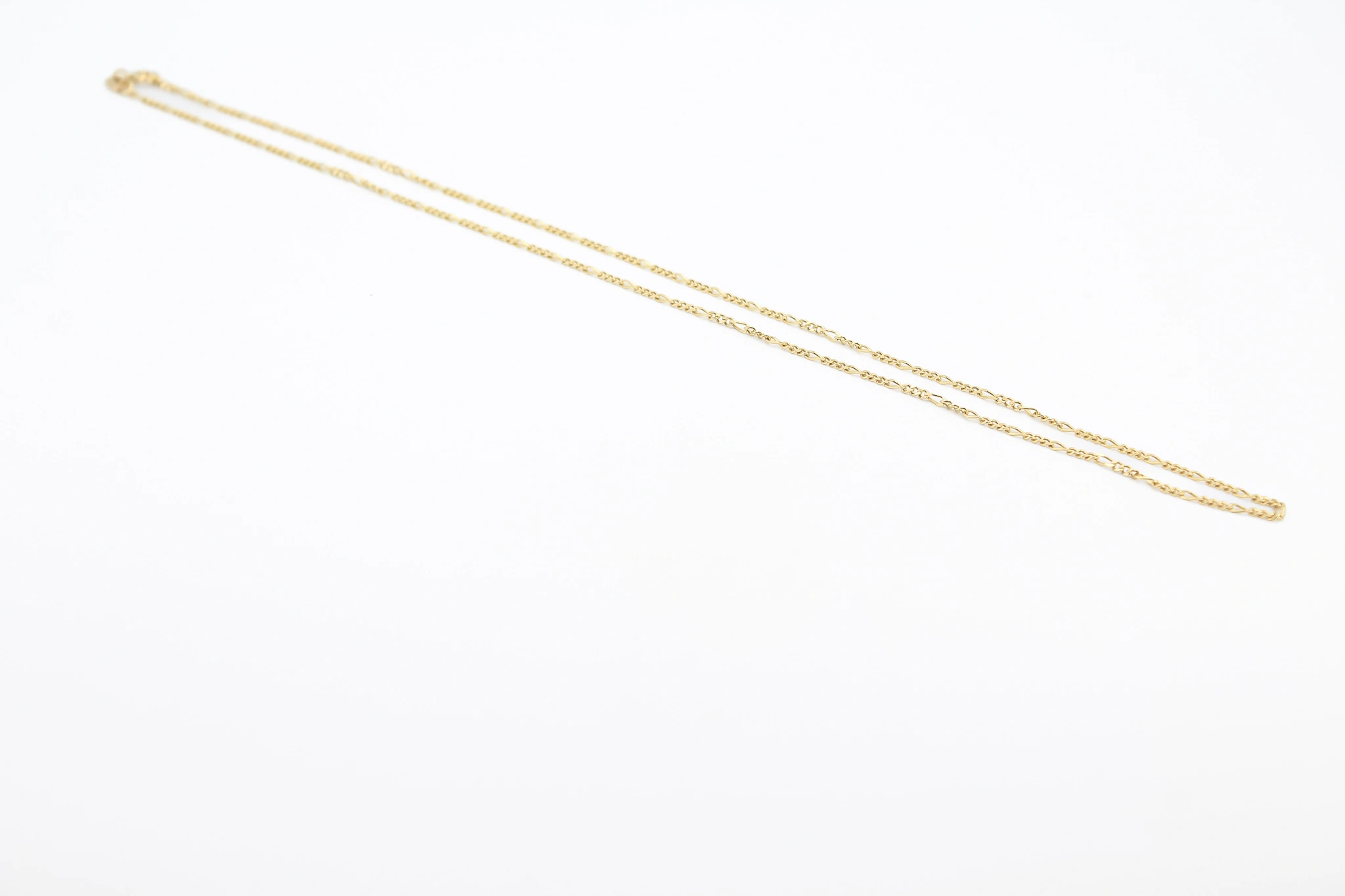 Cadena Fígaro de oro 18K — foto 3