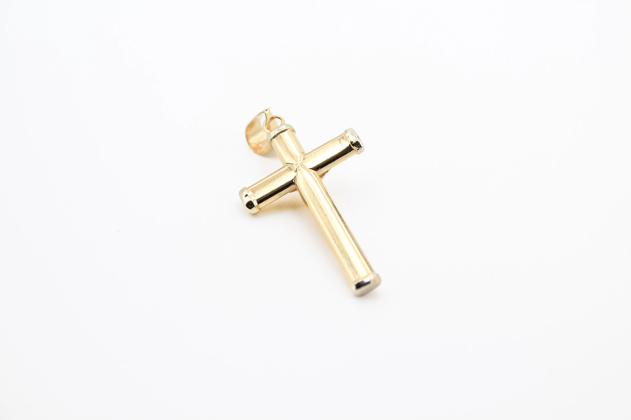 Colgante cruz de oro 18K — foto 2