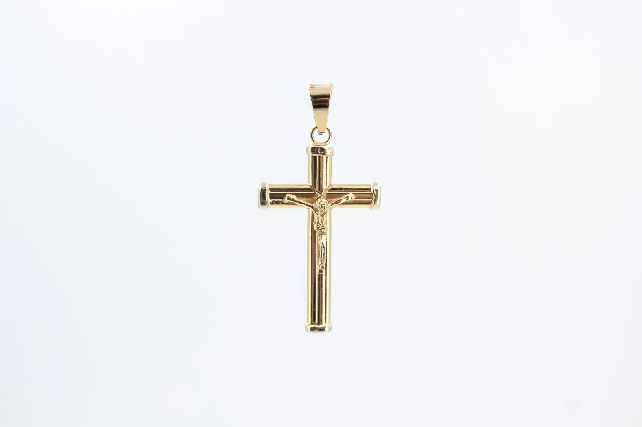 Colgante cruz de oro 18K — foto 3