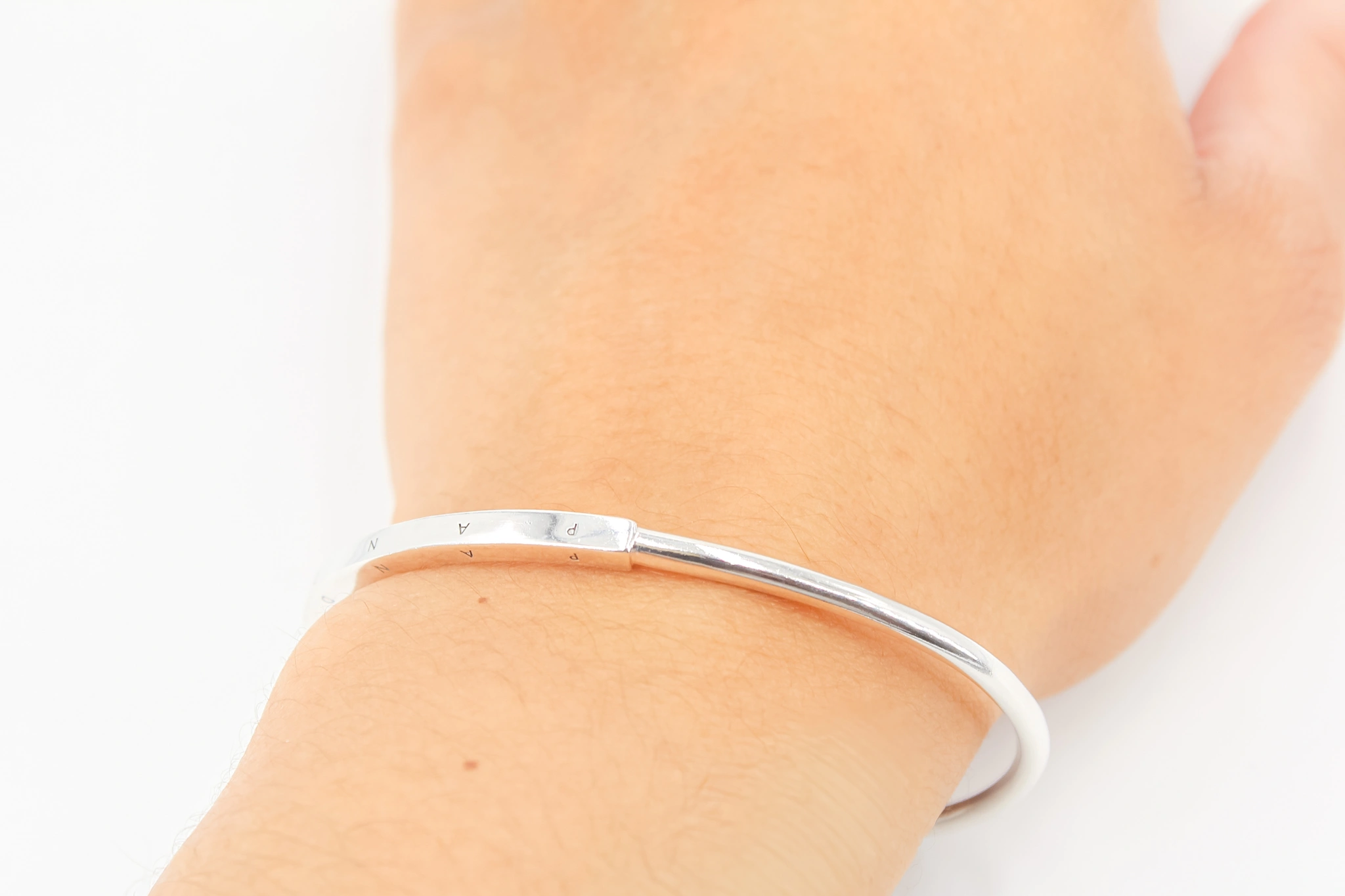Pulsera caña de plata 925 — foto 3