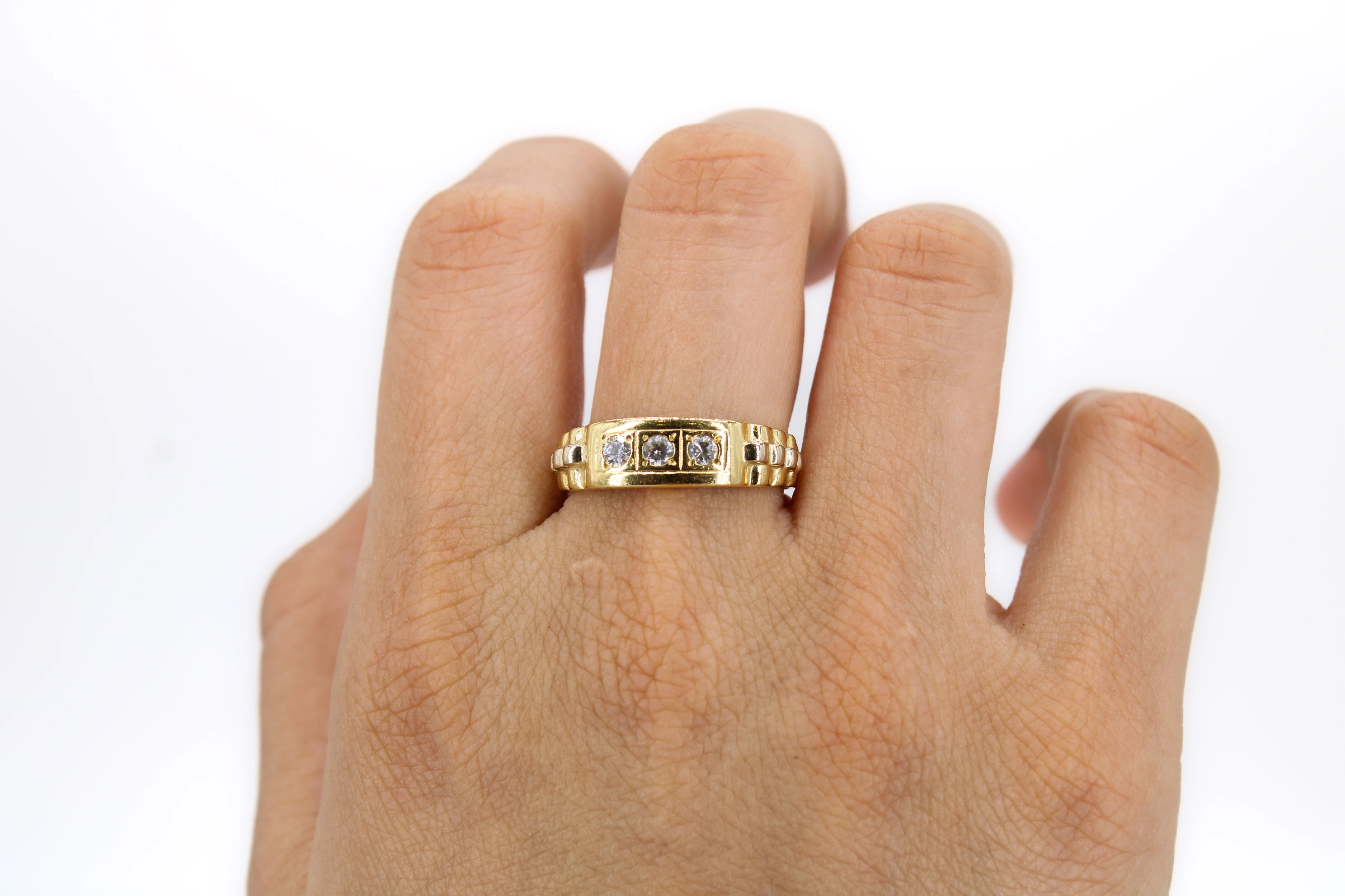 Anillo de oro 18K — foto 3