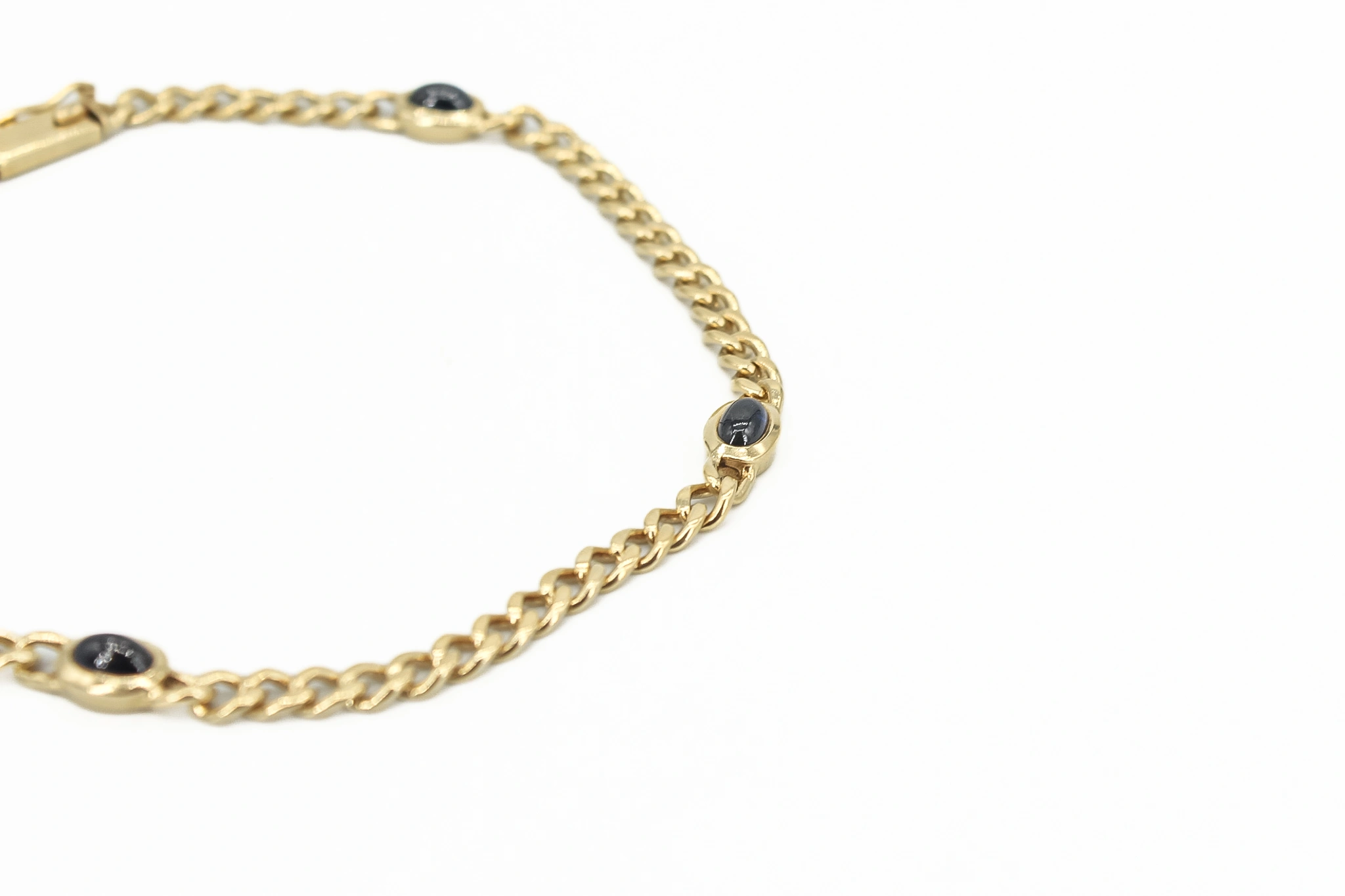 Pulsera de oro 18K barbada — vista alternativa