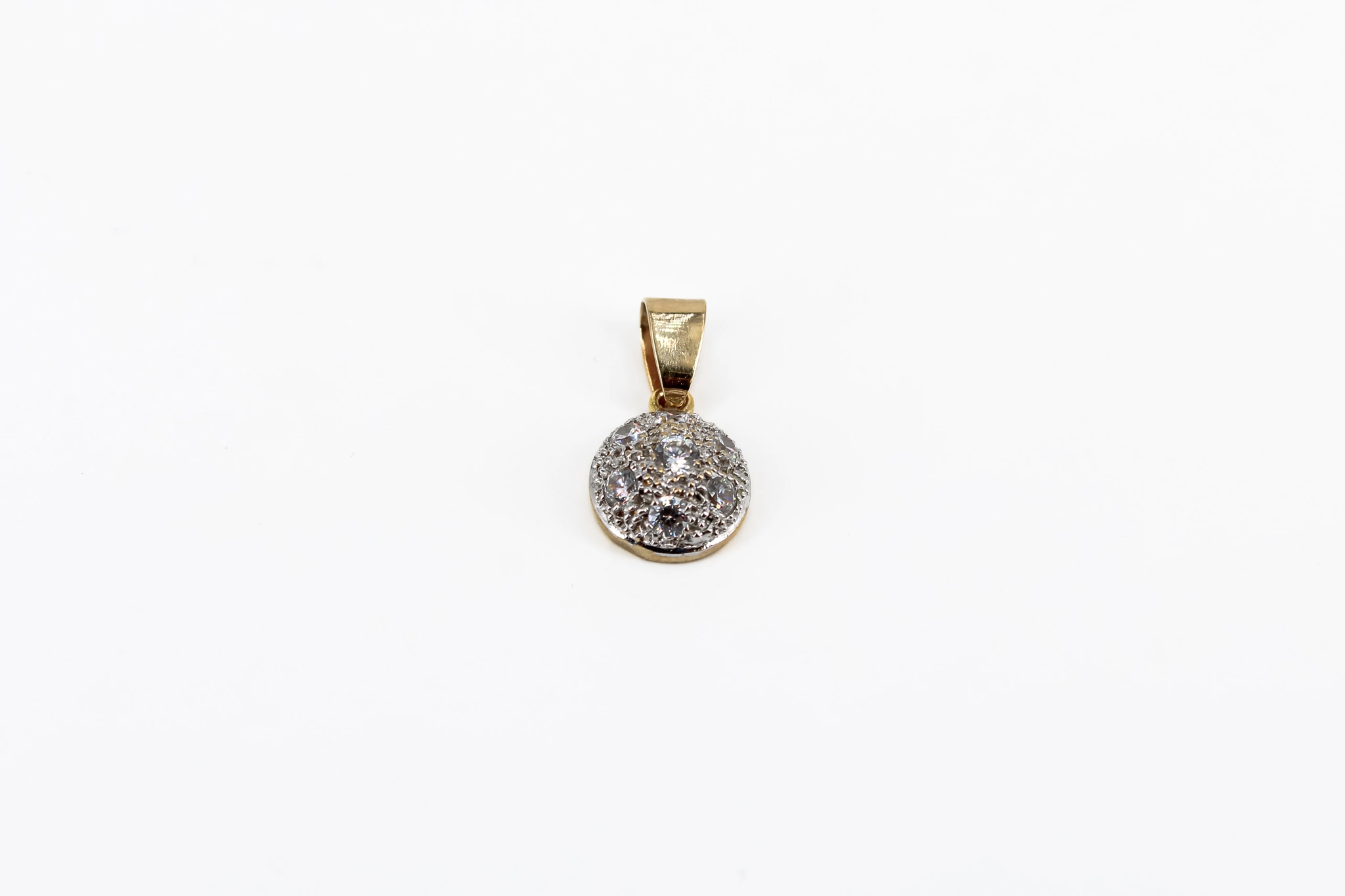 Colgante de oro esférico 18K — vista alternativa