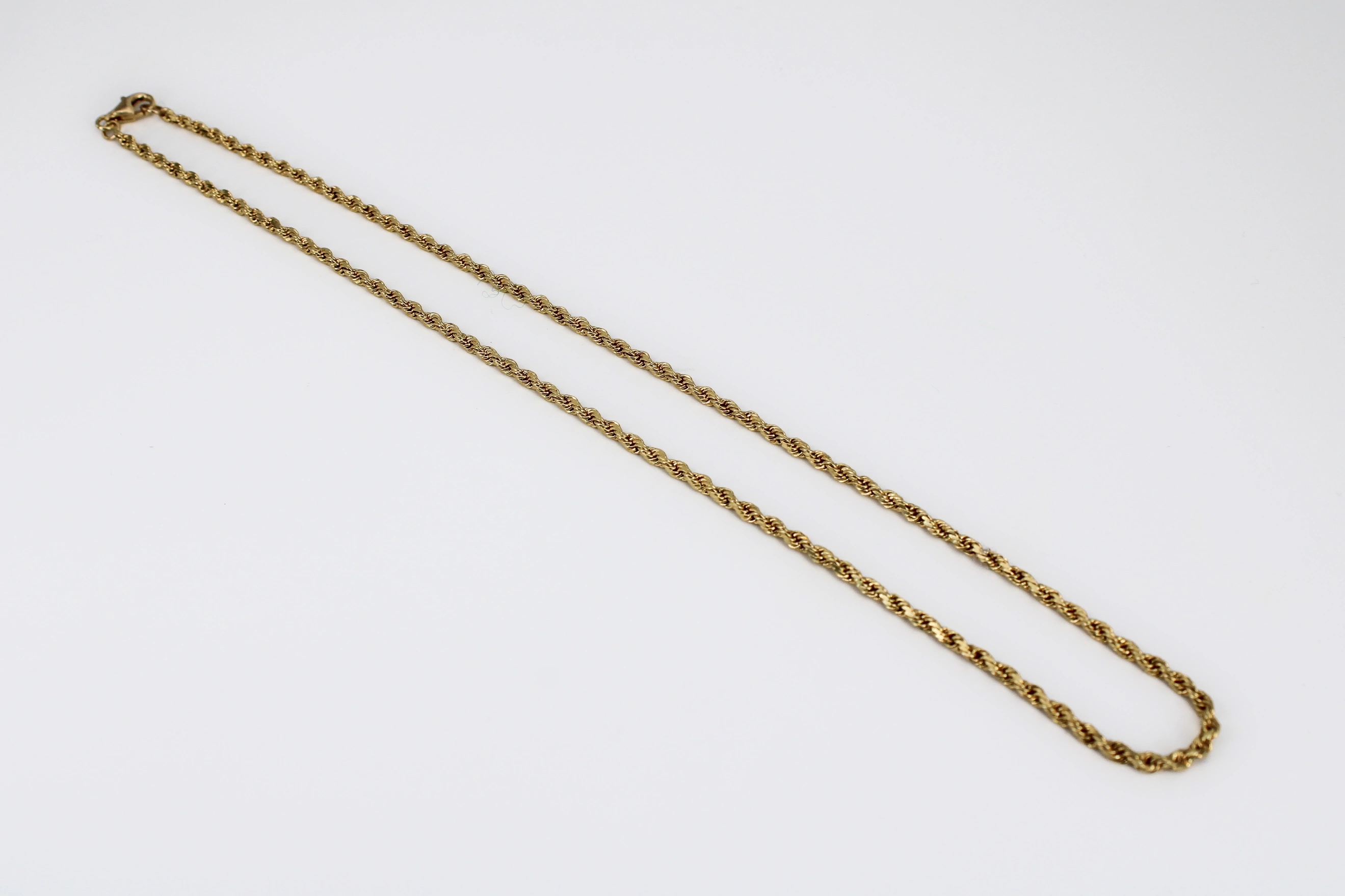 Collar de oro de 18k salomónico — foto 3