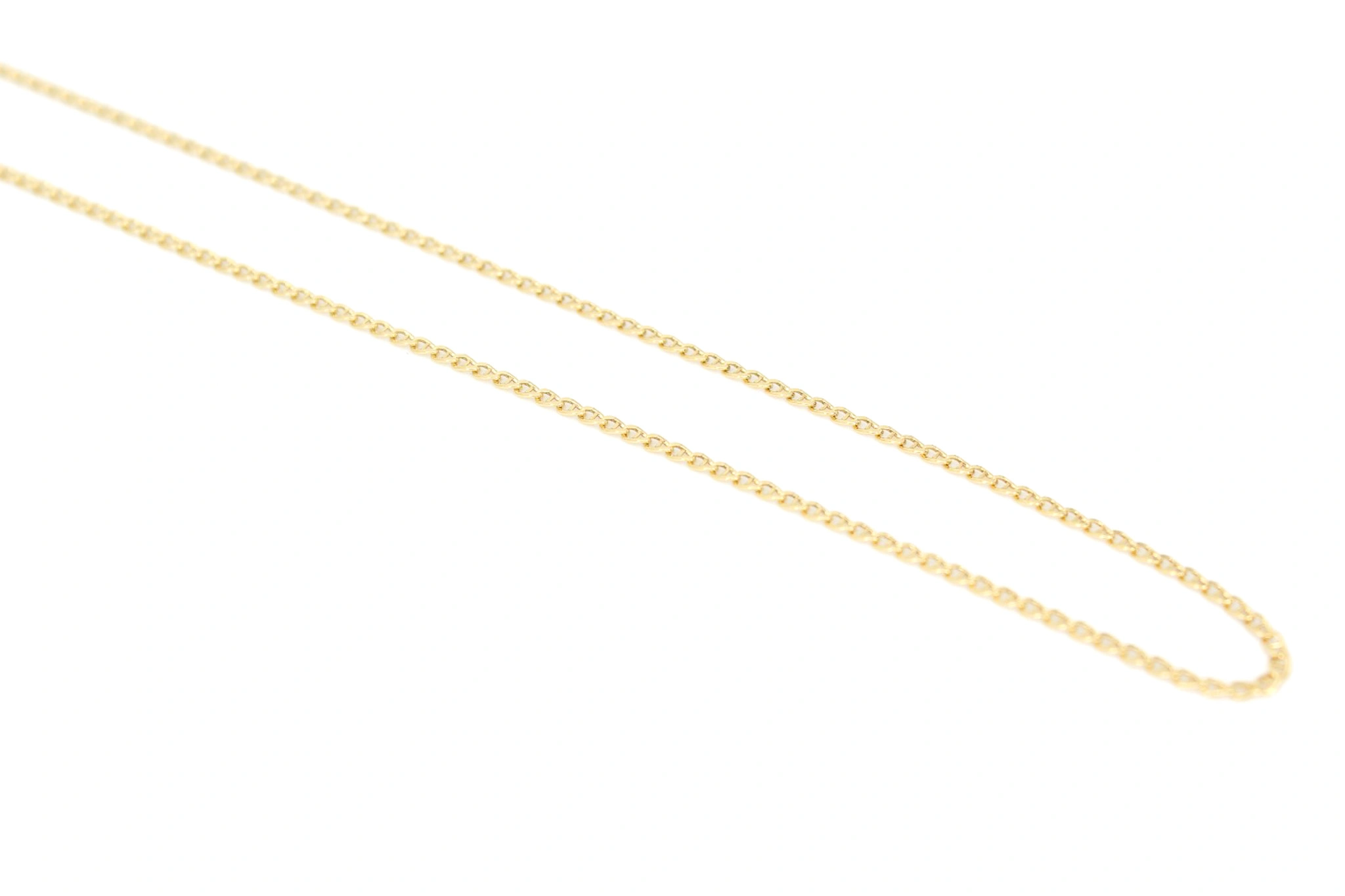 Cadena de oro 18K eslabón roló 49cm — foto 2