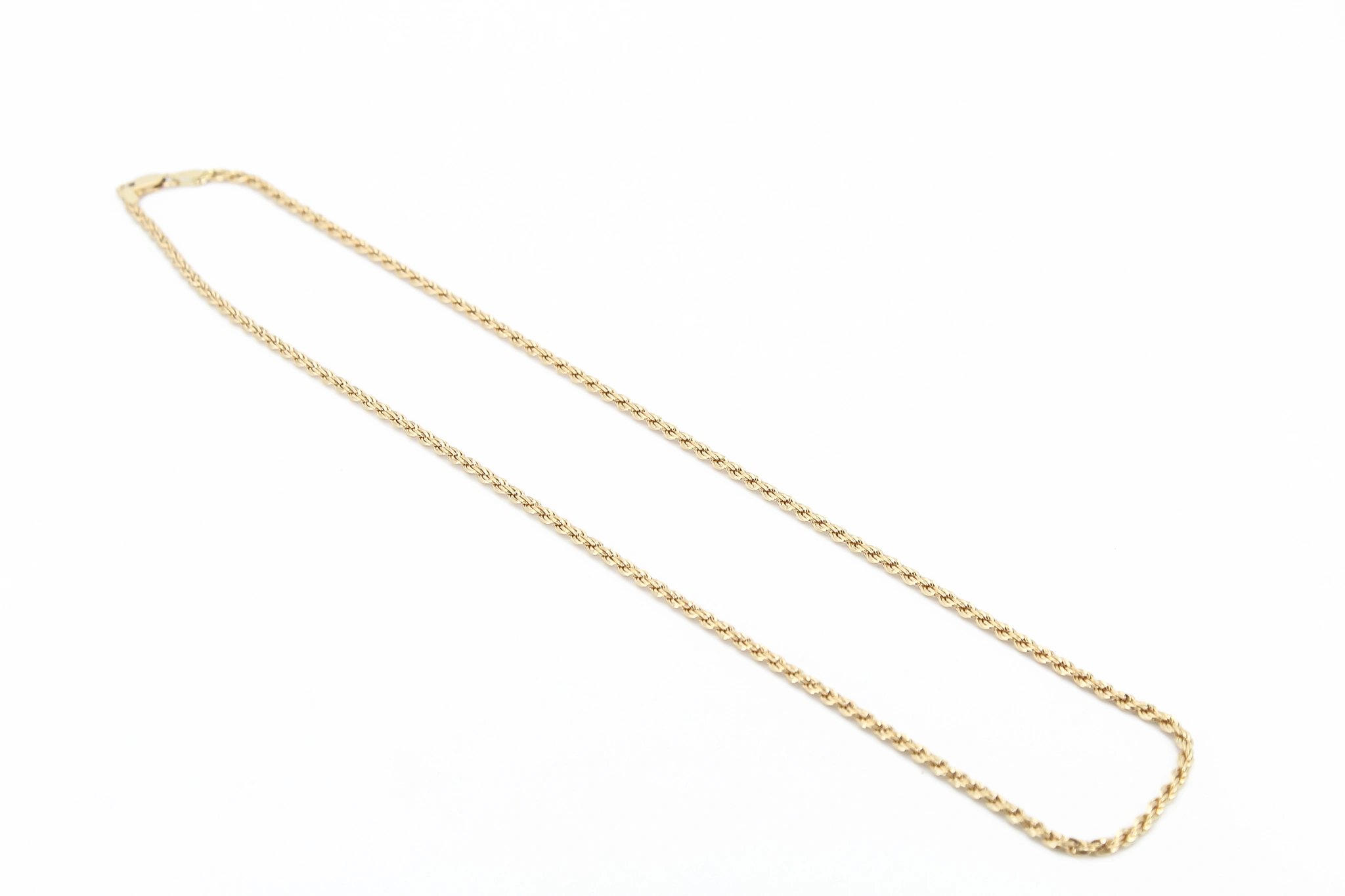 Cadena salomónica de oro 18K — foto 3
