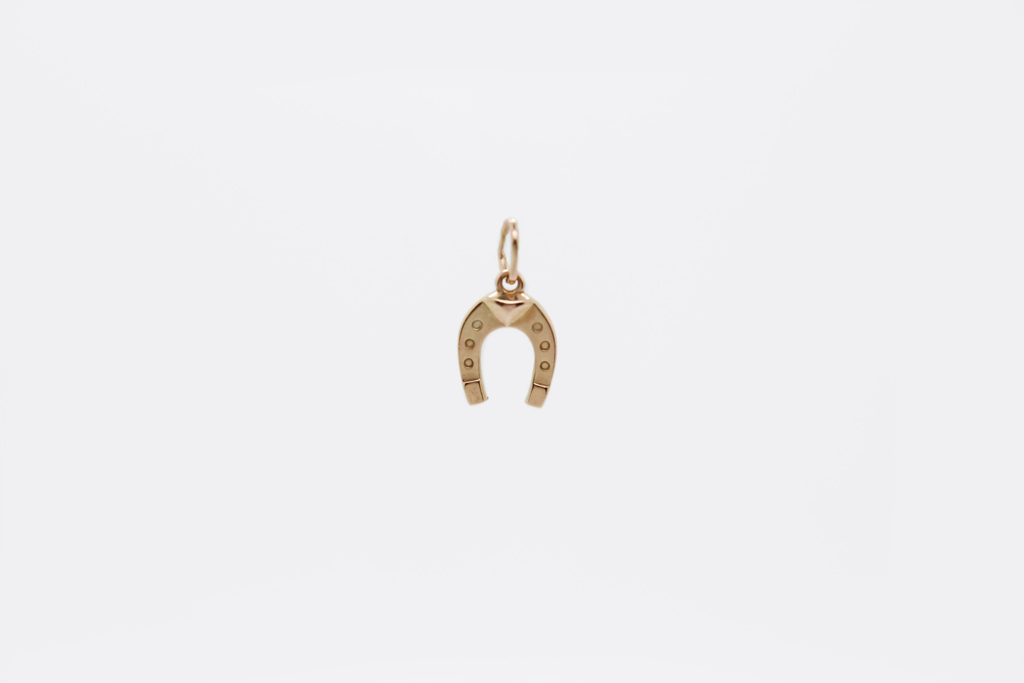Colgante forma herradura de oro 14K — foto 3
