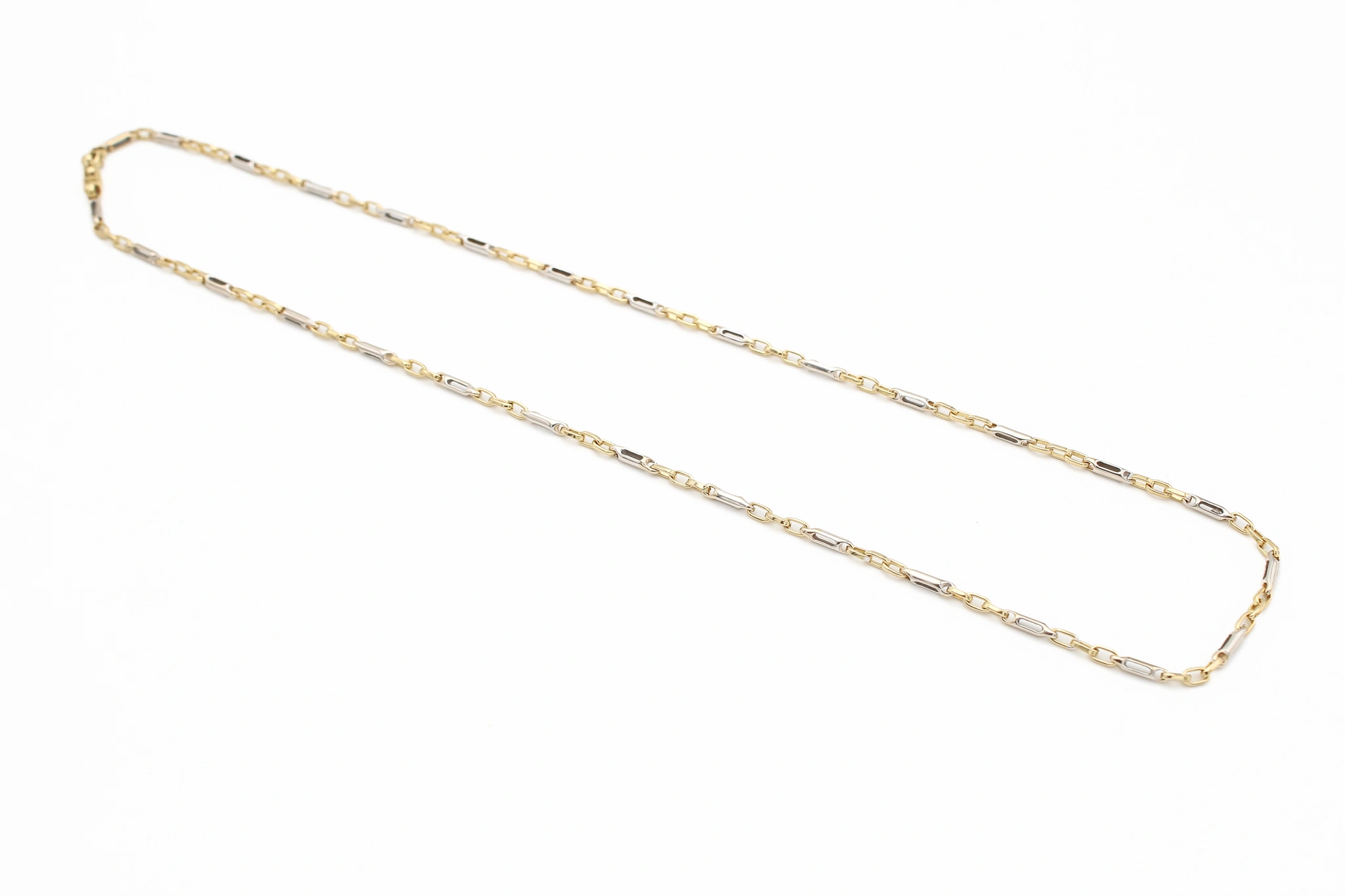 Cadena de oro combinado 18K — foto 3