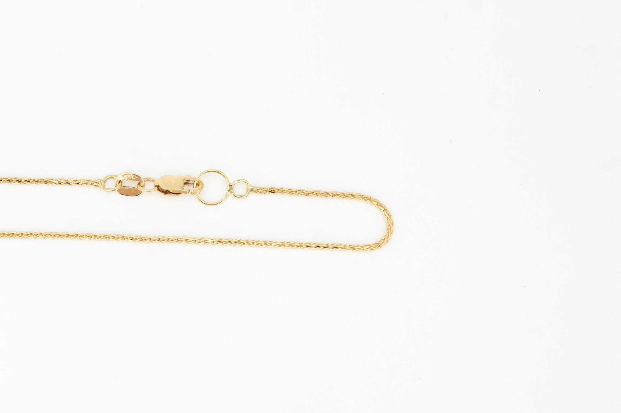 Cadena de oro espiga 18K — foto 2