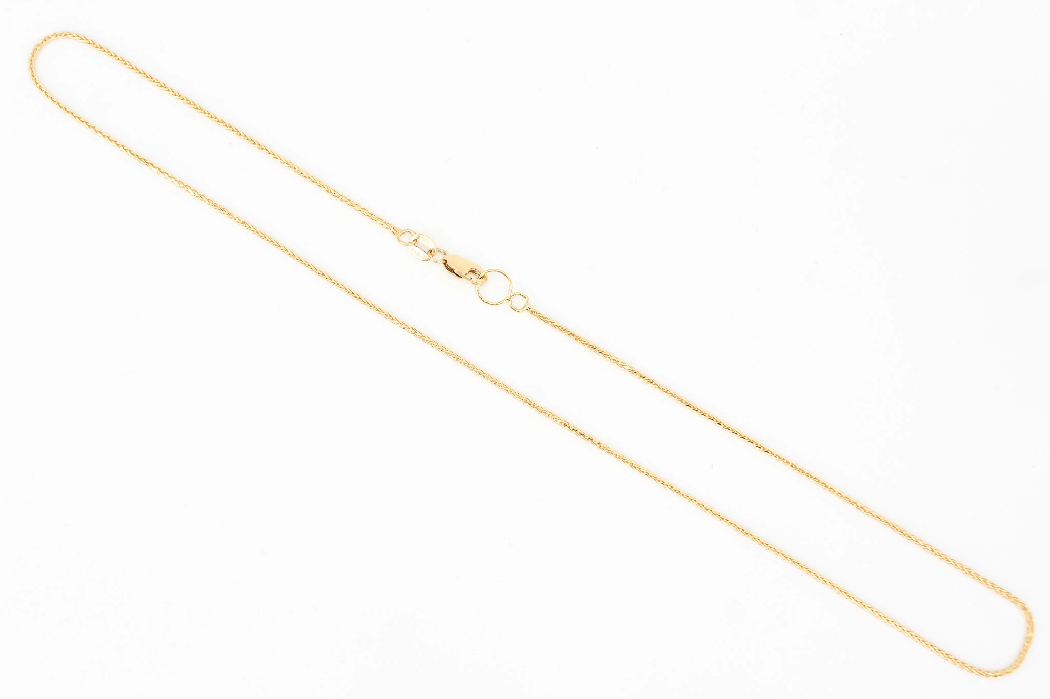 Cadena de oro espiga 18K — foto 3