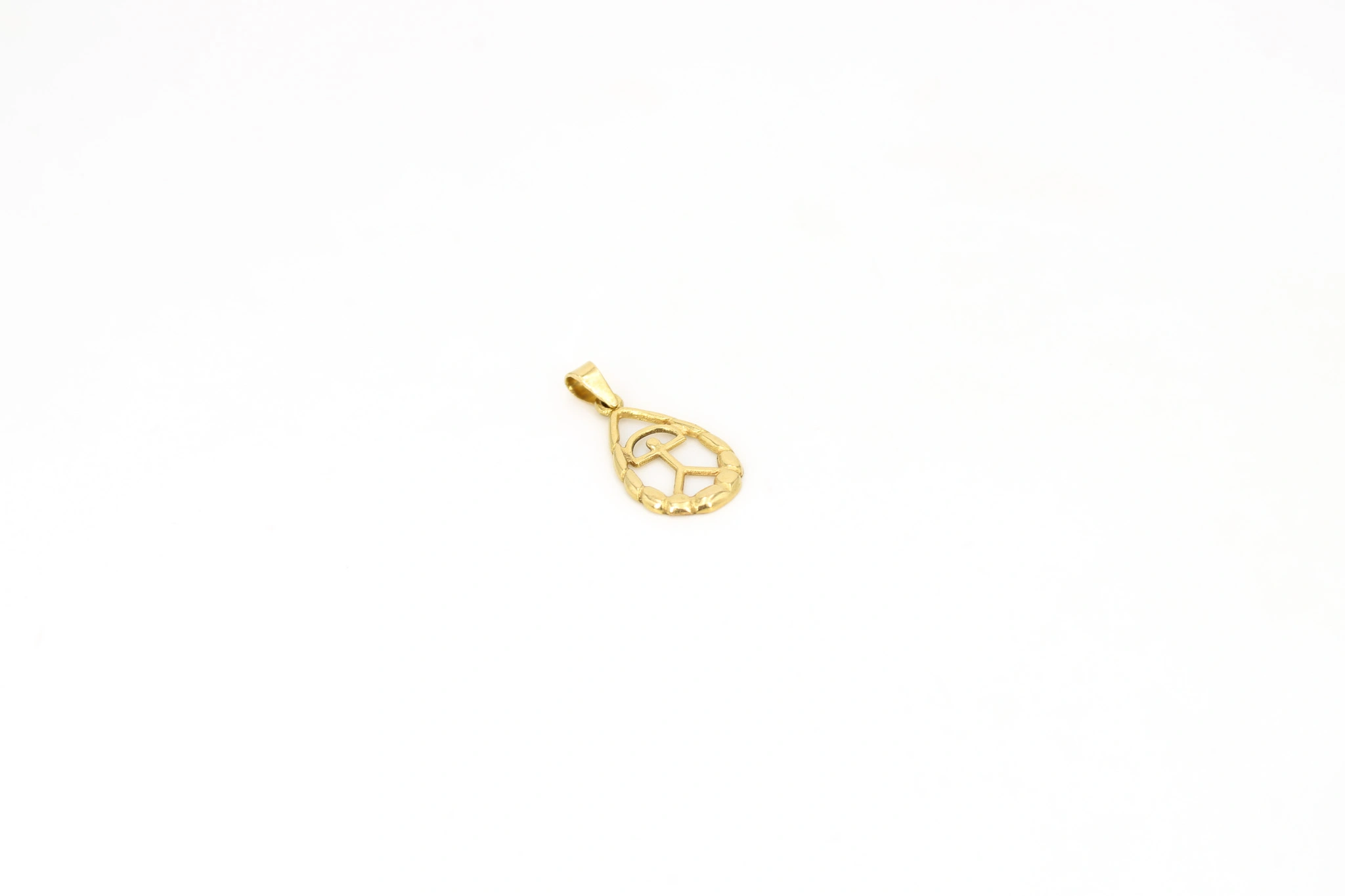 Colgante de oro con cruz 18K — foto 2