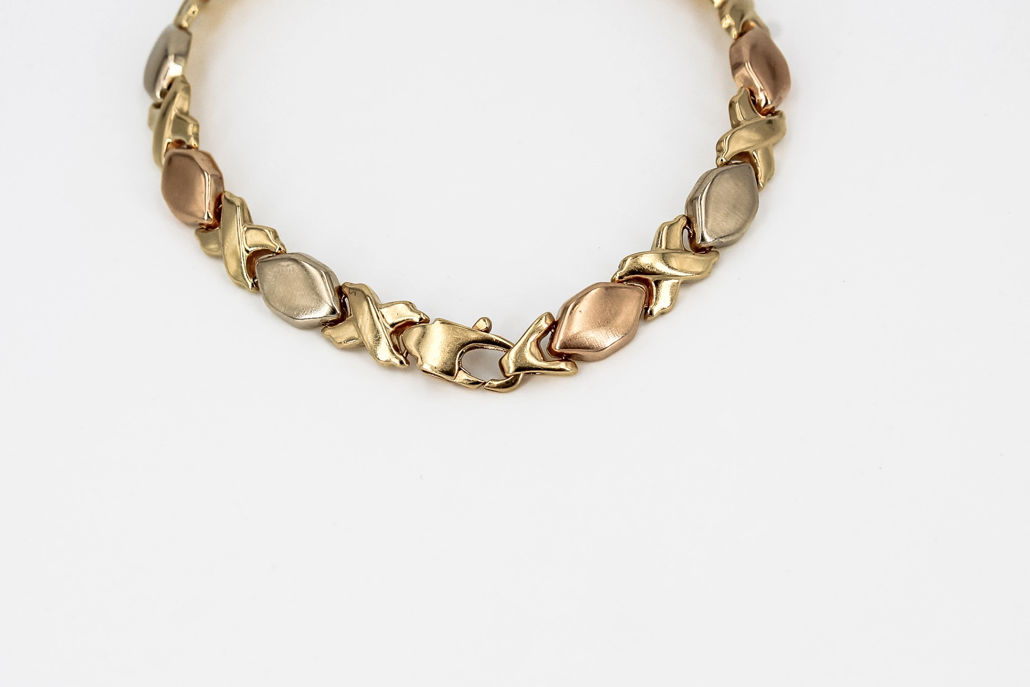 Pulsera de oro combinado 18K — vista alternativa