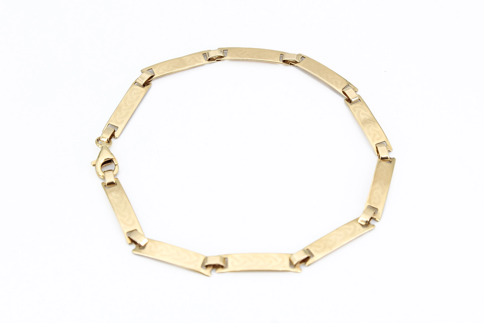 Pulsera de eslabones de oro 18K