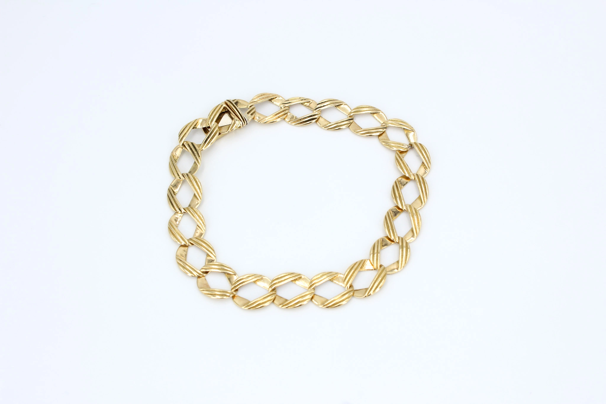 Pulsera de eslabones oro 18K