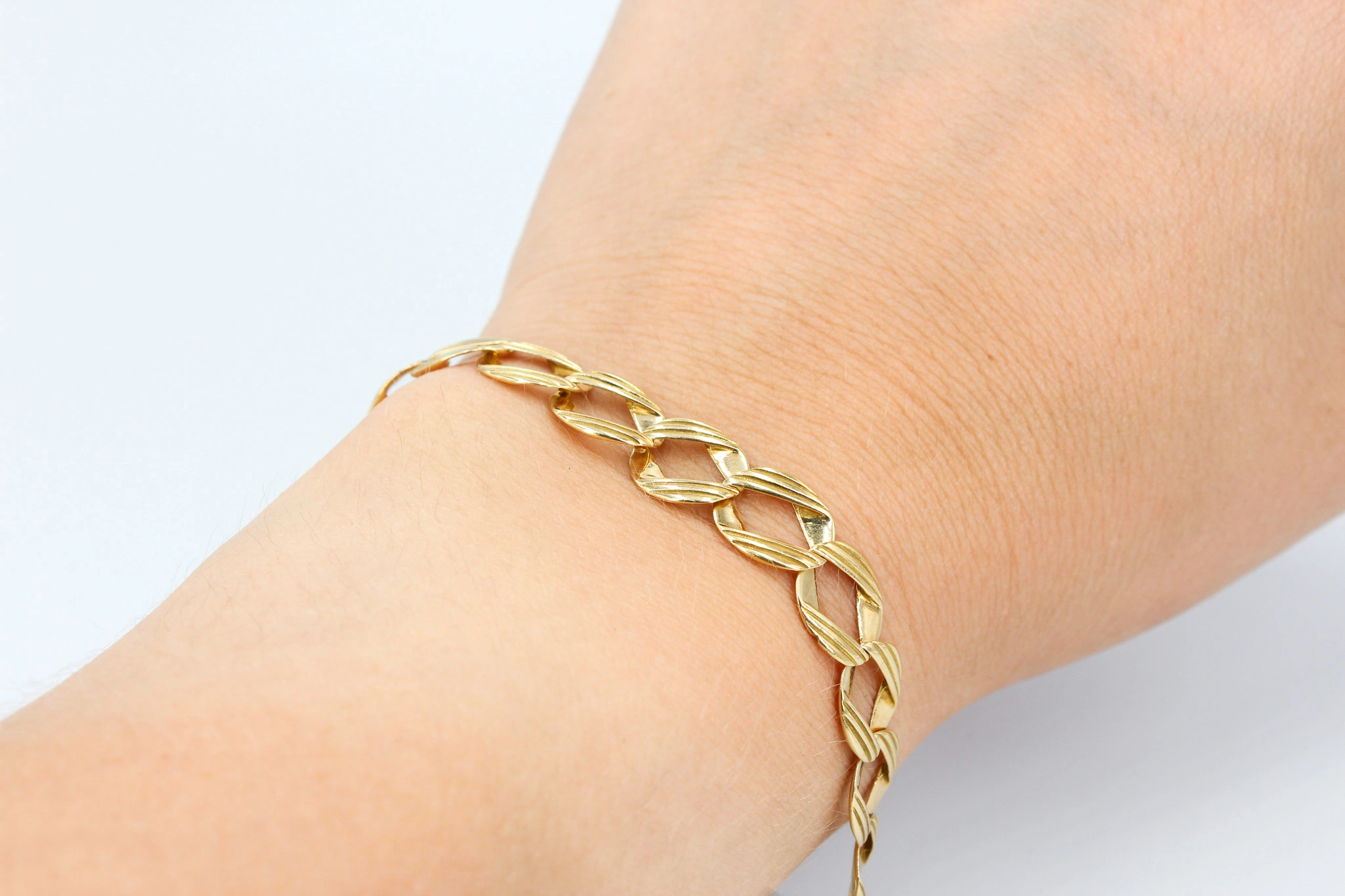 Pulsera de eslabones oro 18K — foto 3